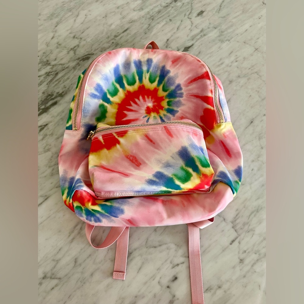 Stoney Clover Lane for Maisonette Colorful Tie-Dye Backpack